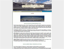 Tablet Screenshot of erdendogdu.com